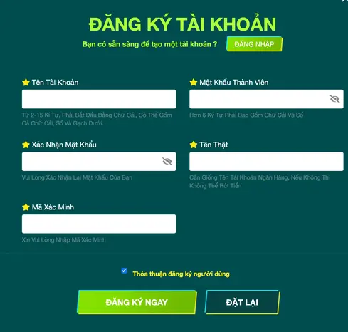Giới thiệu đăng ký tại 32WIN1